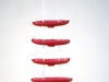 Way  •  necklace 2001  •  synthetic corundum, steelwire, silver  •  width 70 mm (one stone part)